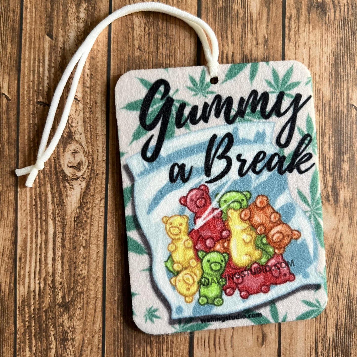 Gummy a Break | Air Freshener | Custom Car Freshie | Car Freshener | Stoner Gifts | Stocking Stuffers