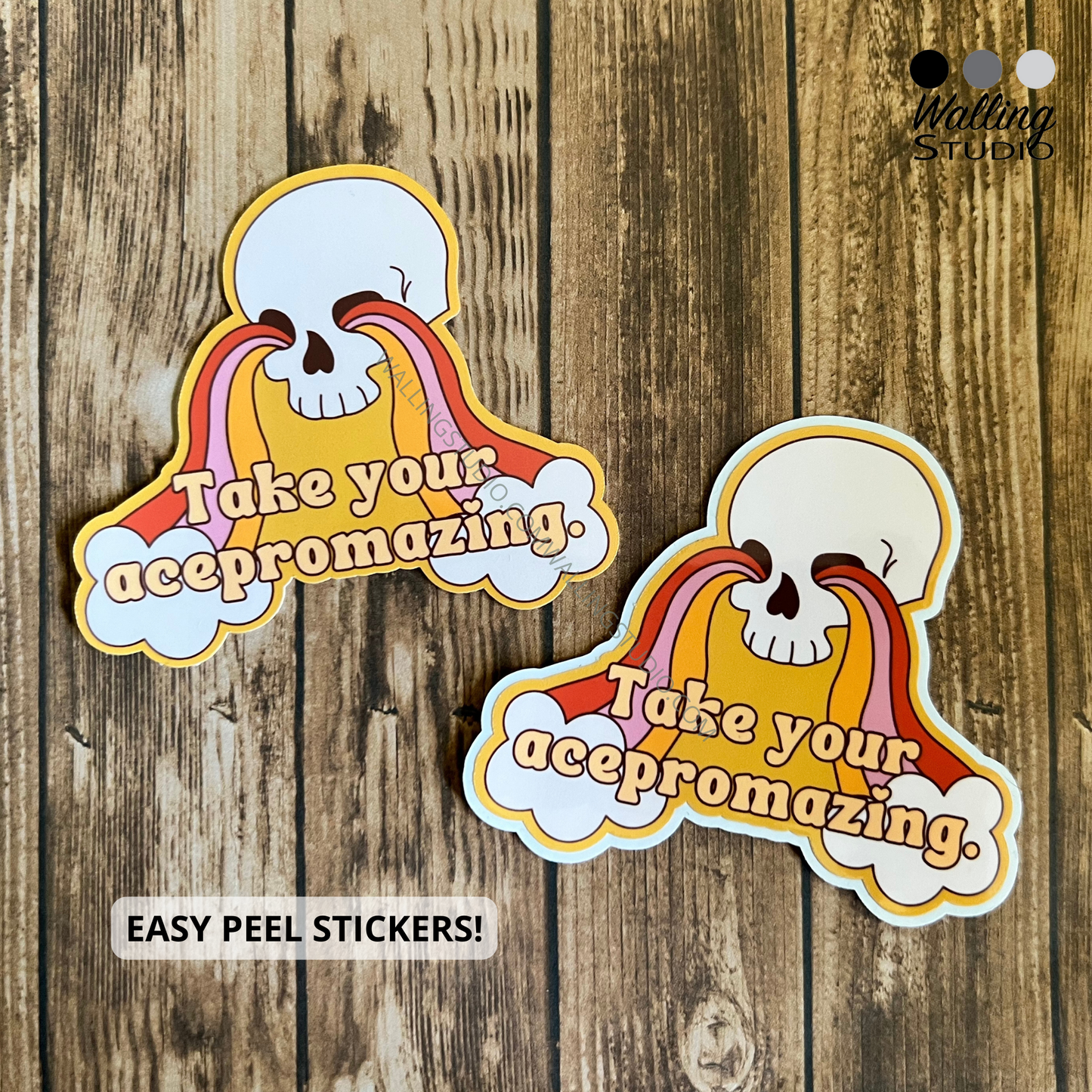 Acepromazing Veterinary Humor Sticker Pack