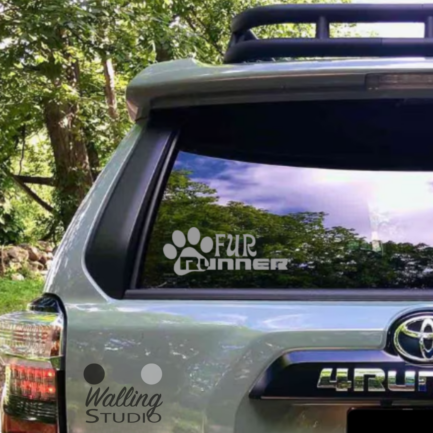 Fur Runner Toyota 4Runner Decal
