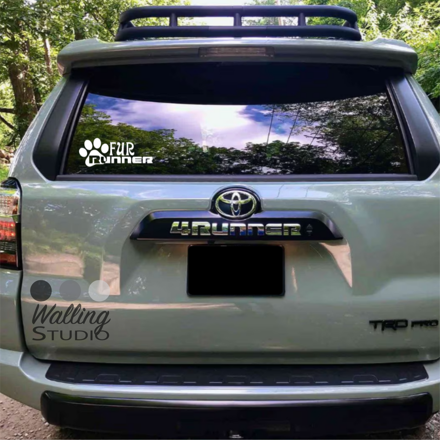 Fur Runner Toyota 4Runner Decal