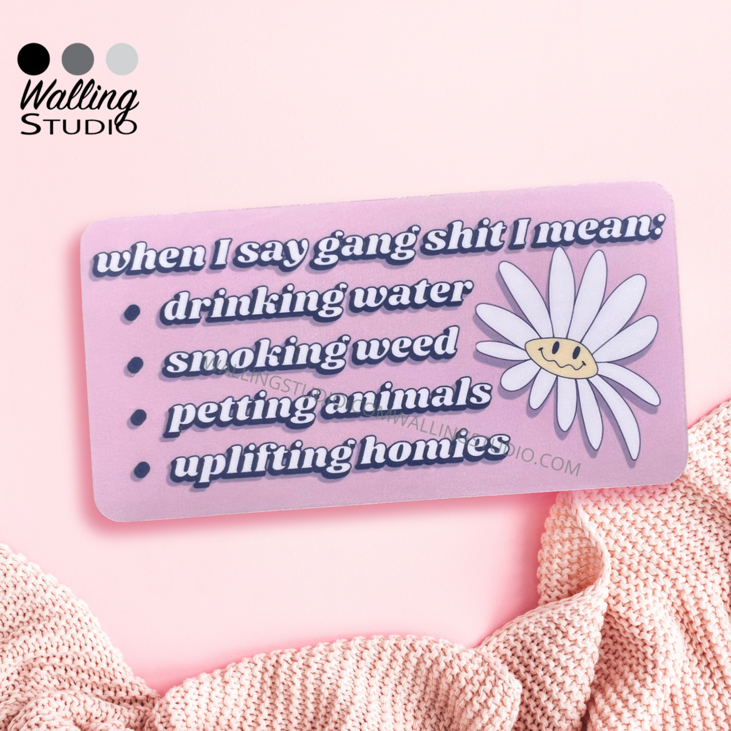 Gang Life Sticker