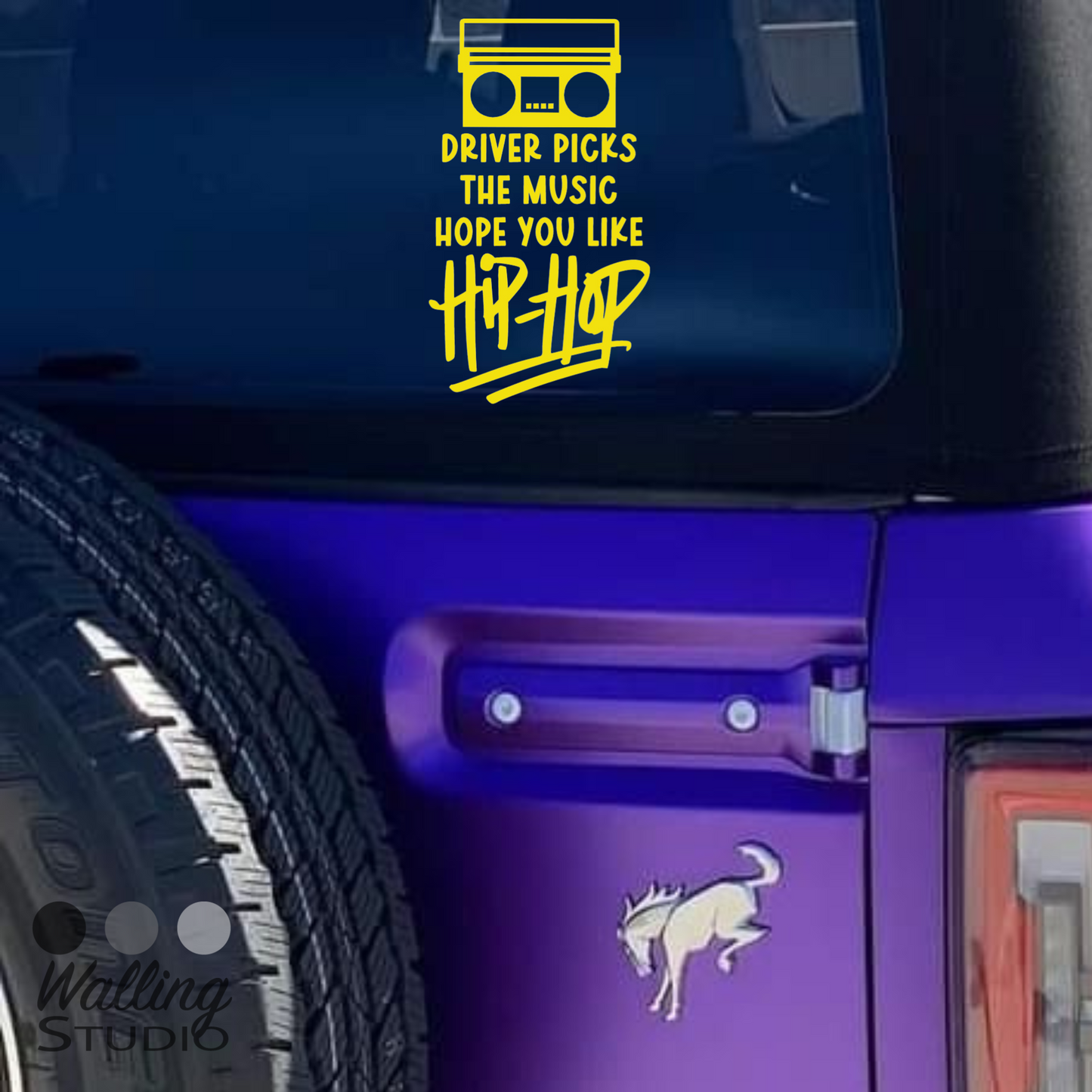 Hope You Like HipHop Decal