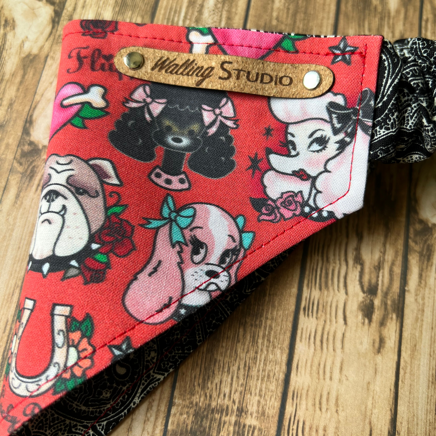 Inked Pups Pet Bandana | Scrunchie Style