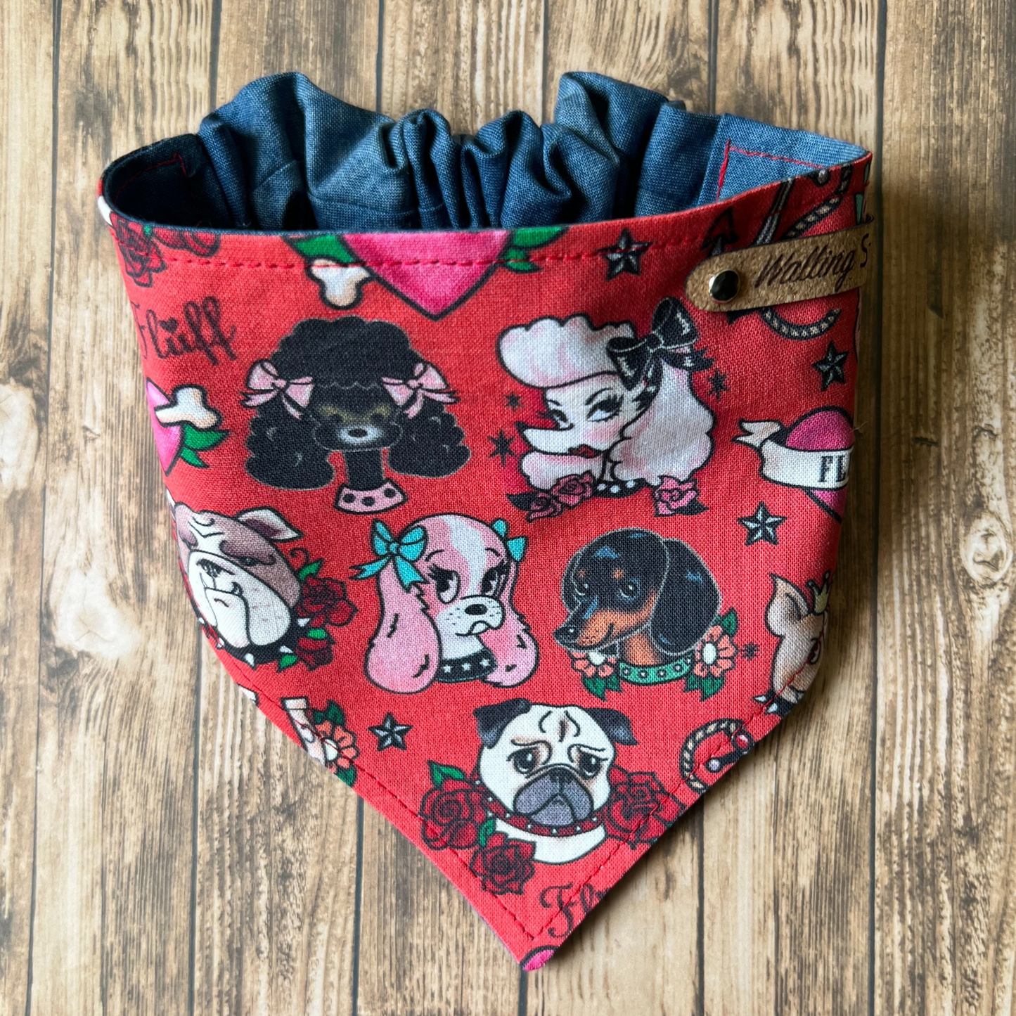 Inked Pups Pet Bandana | Scrunchie Style
