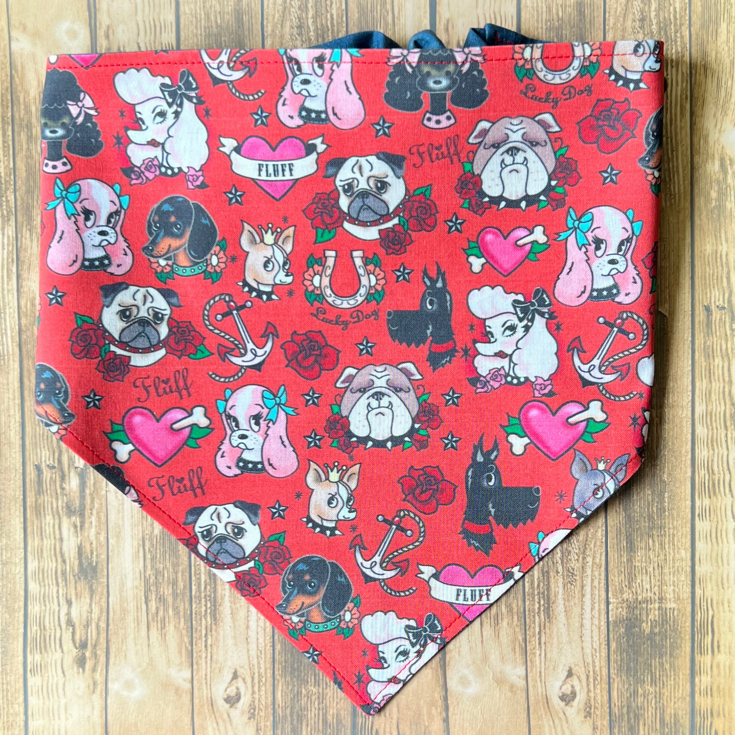 Inked Pups Pet Bandana | Scrunchie Style