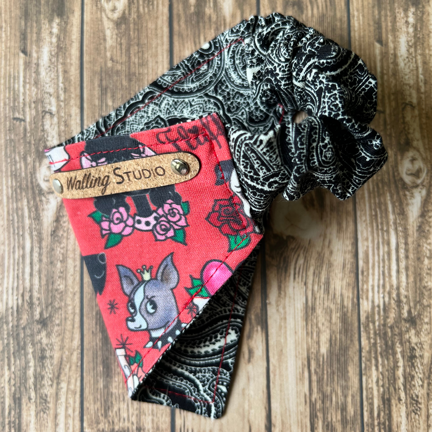 Inked Pups Pet Bandana | Scrunchie Style