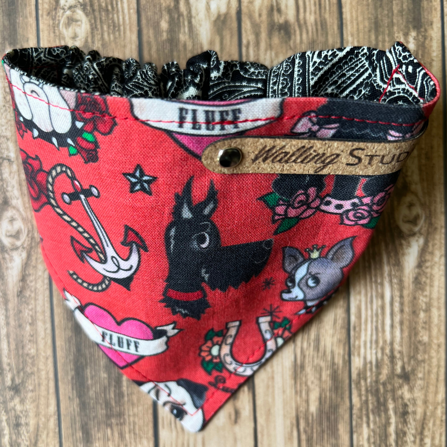 Inked Pups Pet Bandana | Scrunchie Style