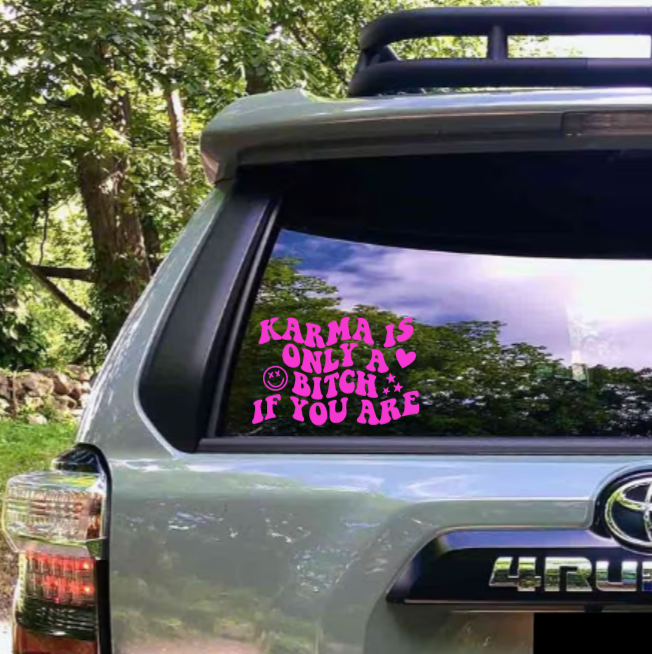 Karma Decal