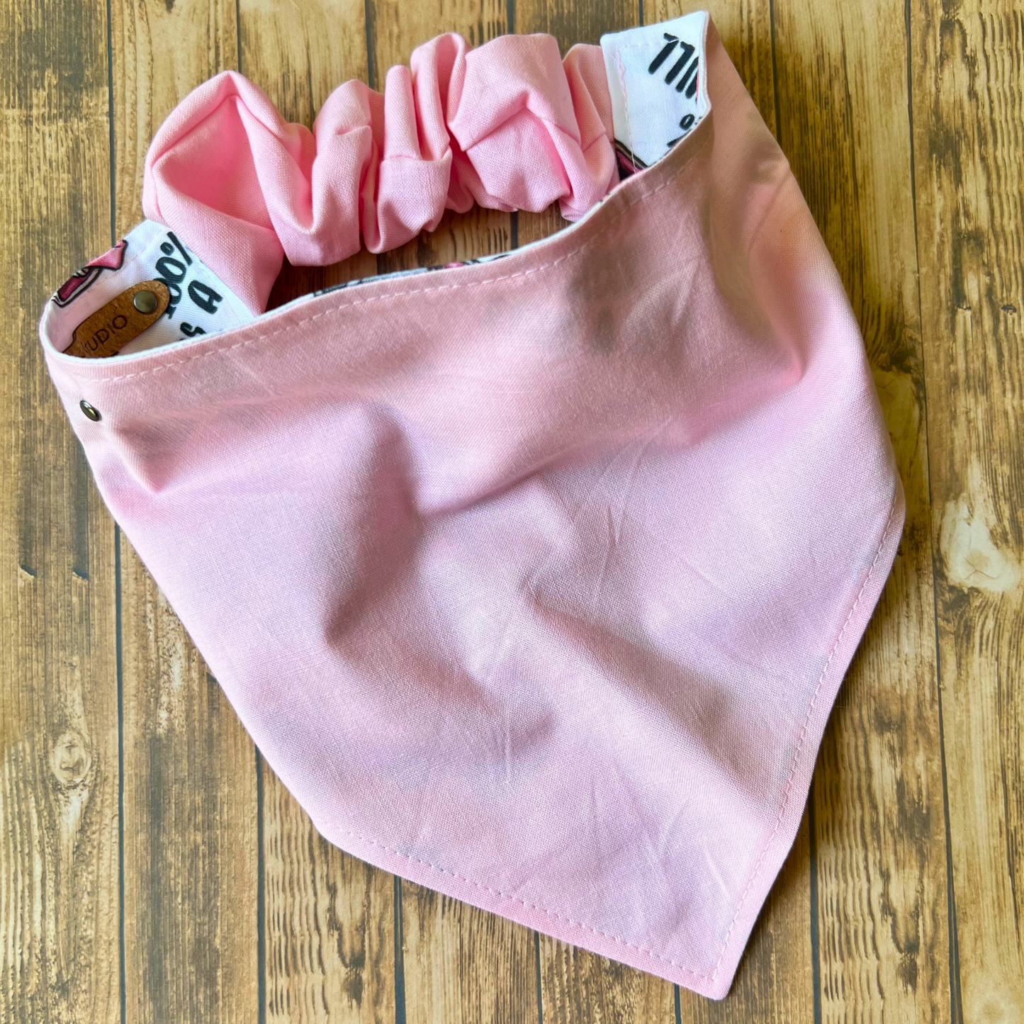 Kiss a Bull - Pit Bull Pet Dog Bandana | Scrunchie Style