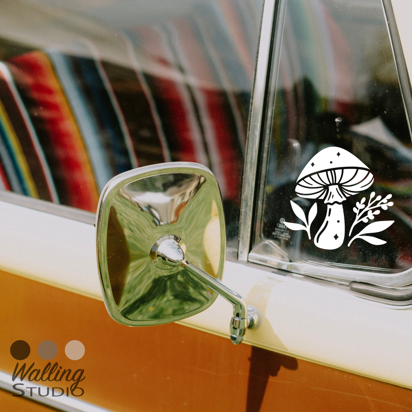 Mushroom Decal