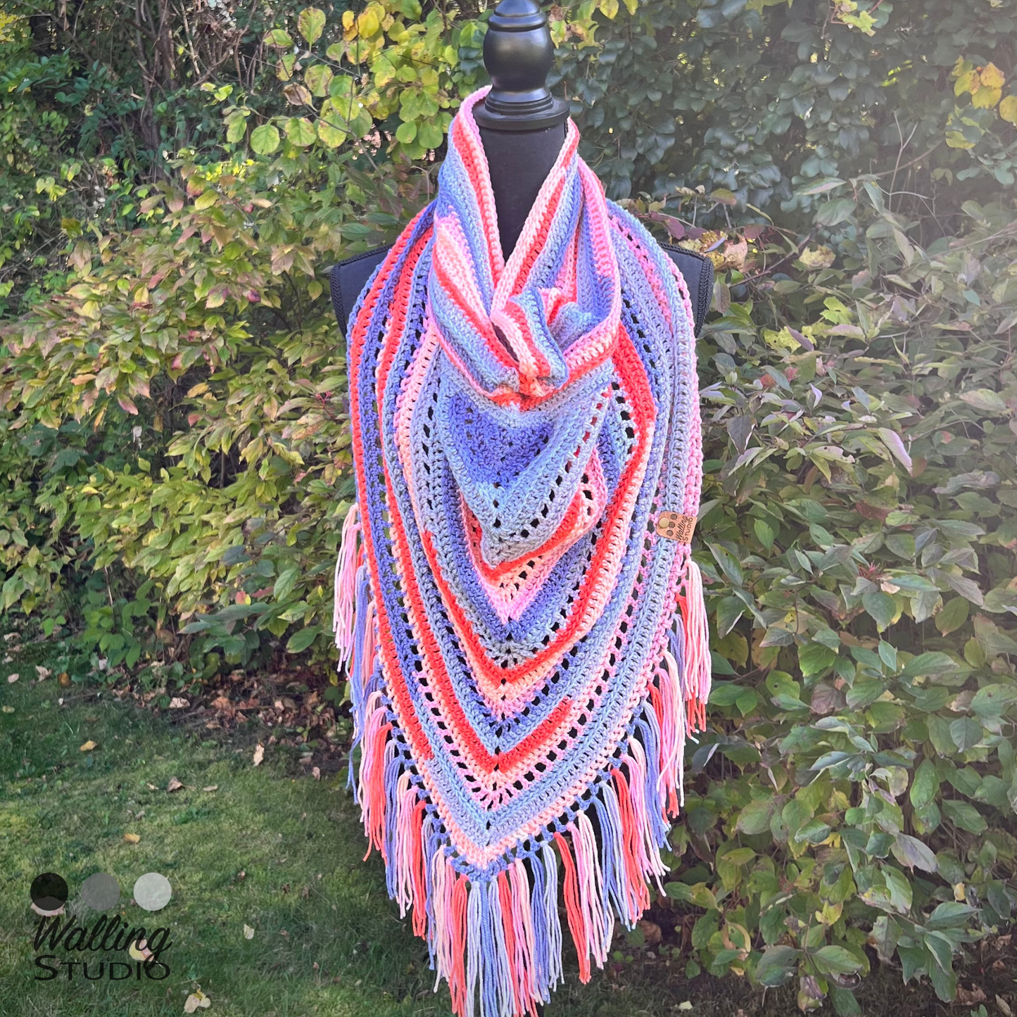 Spring Tradewind - Long Cowl Scarf