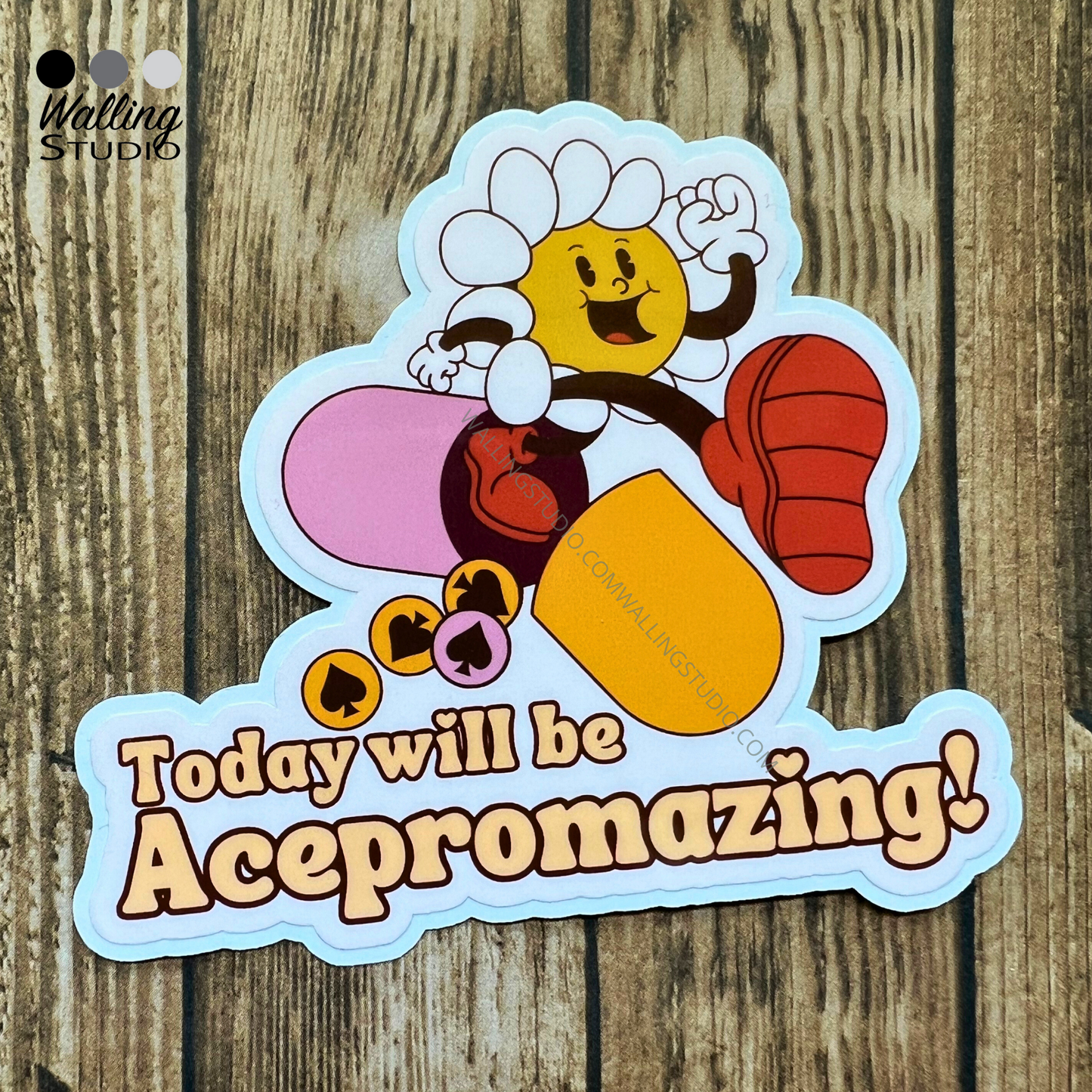 Acepromazing Veterinary Humor Sticker Pack