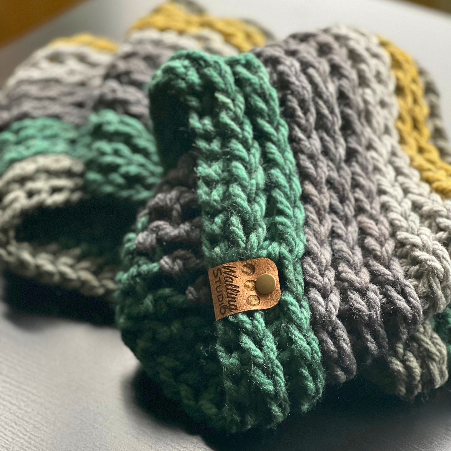 Urban Emerald Infinity Scarf
