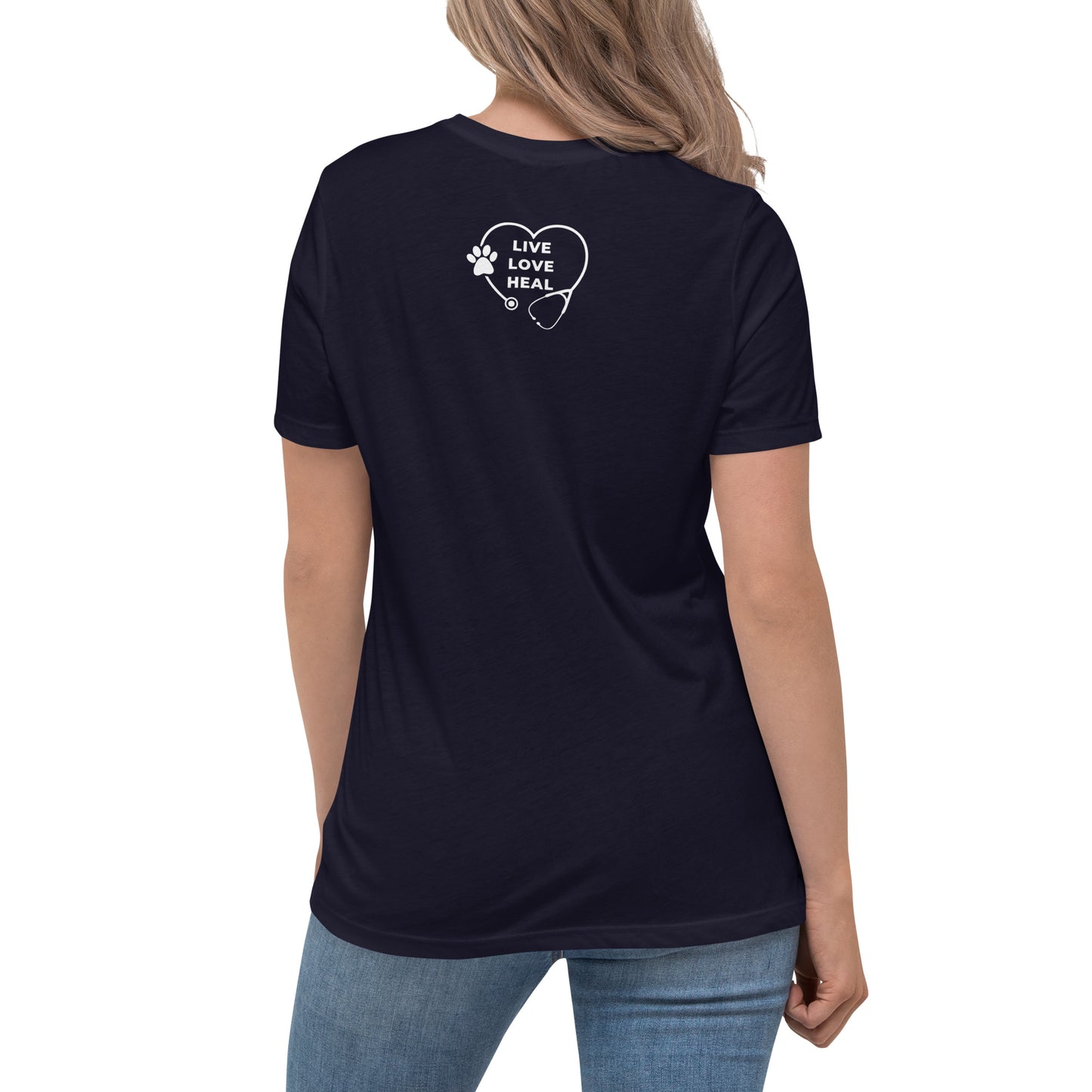 Kiss Dogs, Save Lives Women's Relaxed T-Shirt