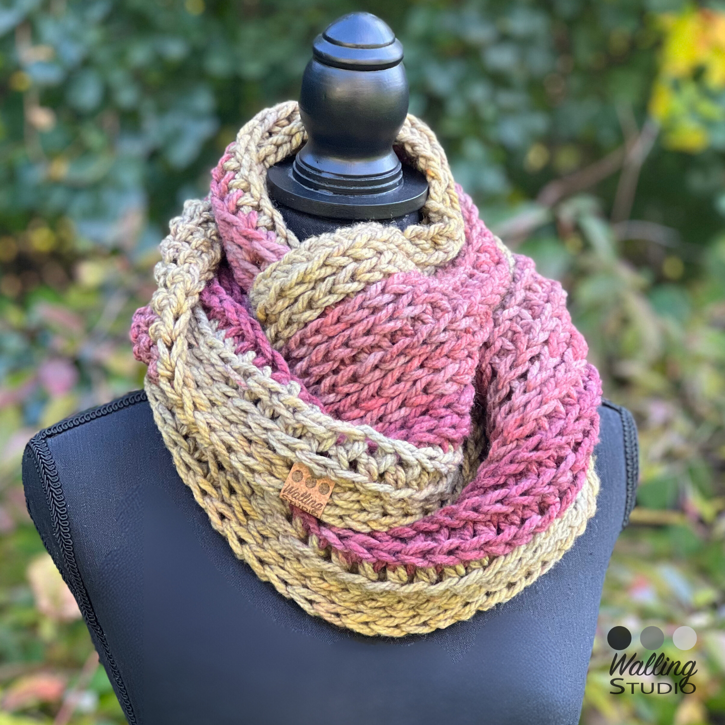 Autumn Spice Infinity Scarf