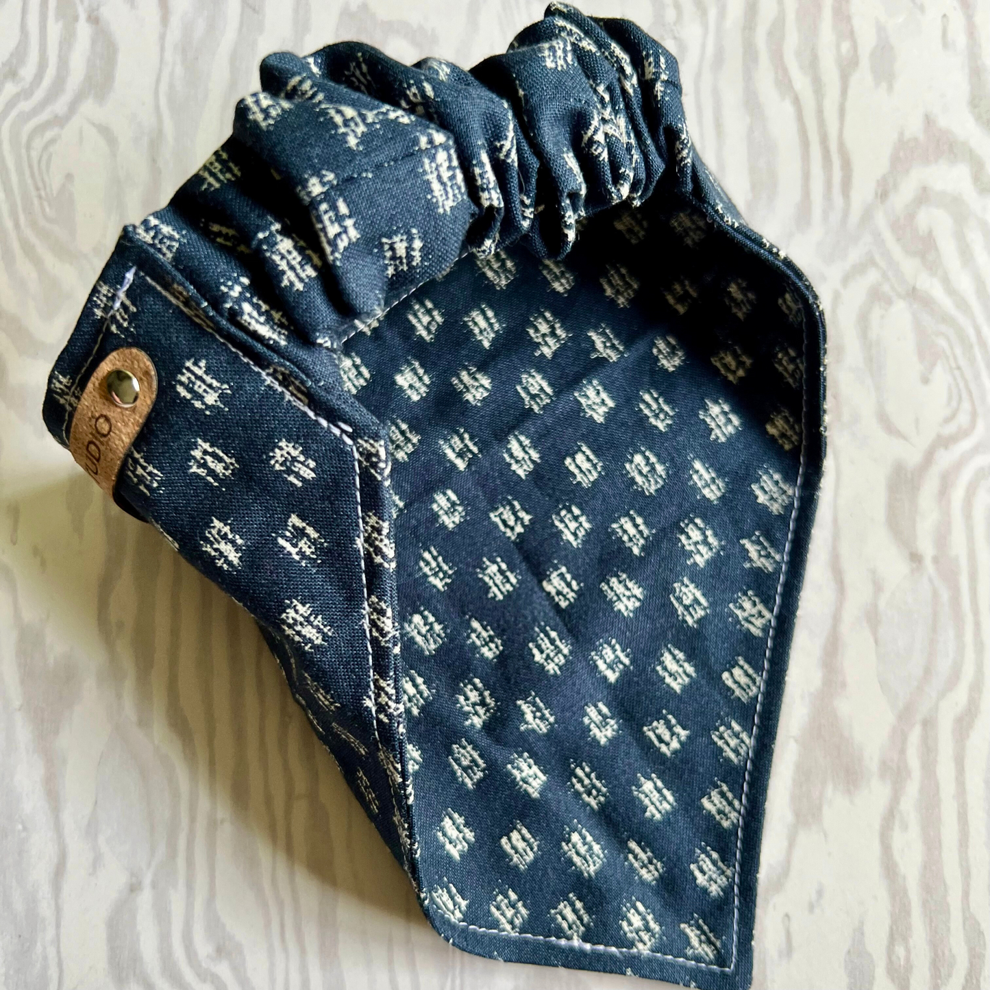 Blue Jean Baby Pet Bandana | Scrunchie Style