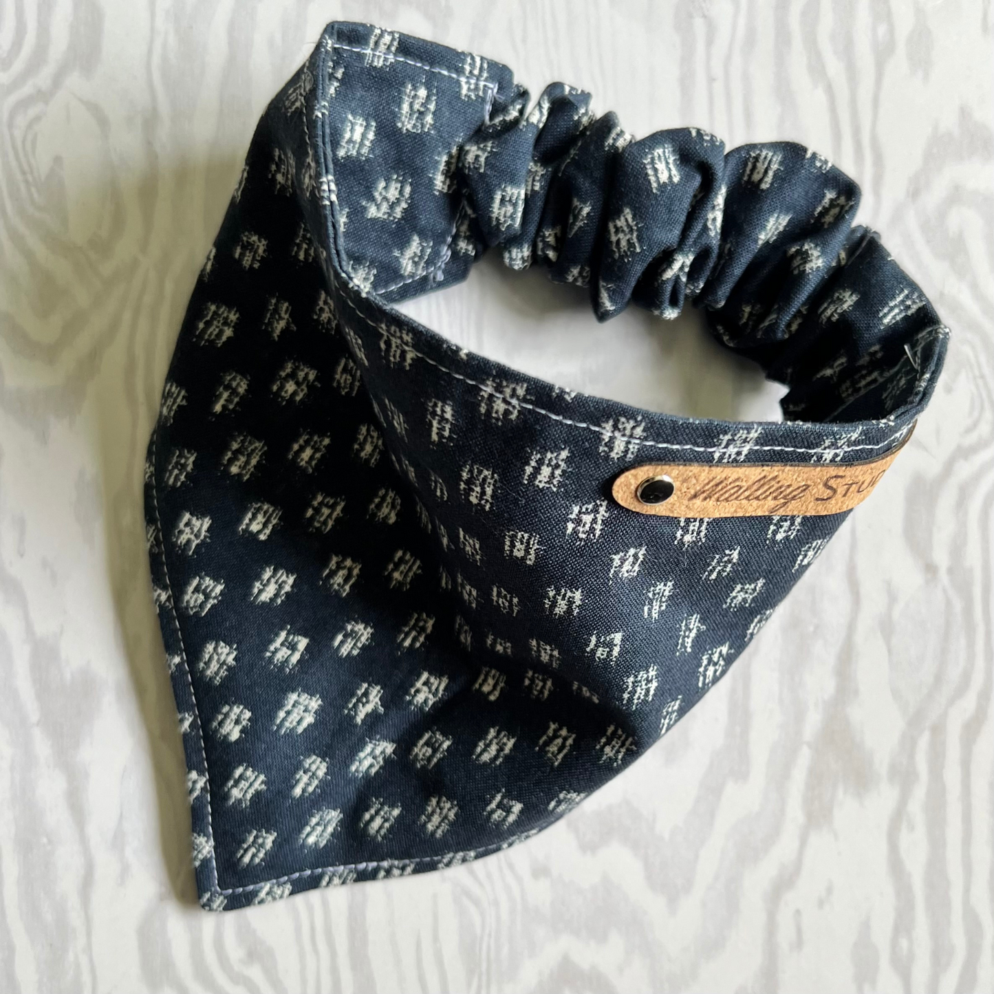 Blue Jean Baby Pet Bandana | Scrunchie Style