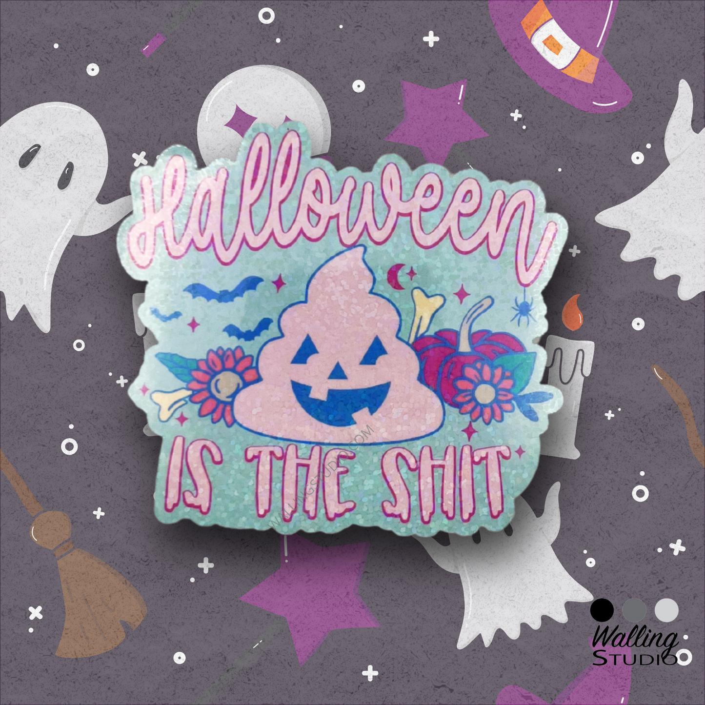 Halloween is the S**t Sticker
