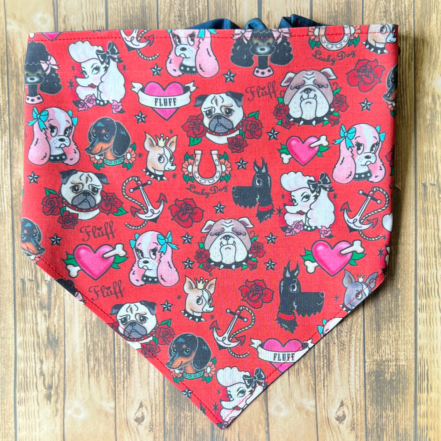 Inked Pups Pet Bandana  | Scrunchie Style