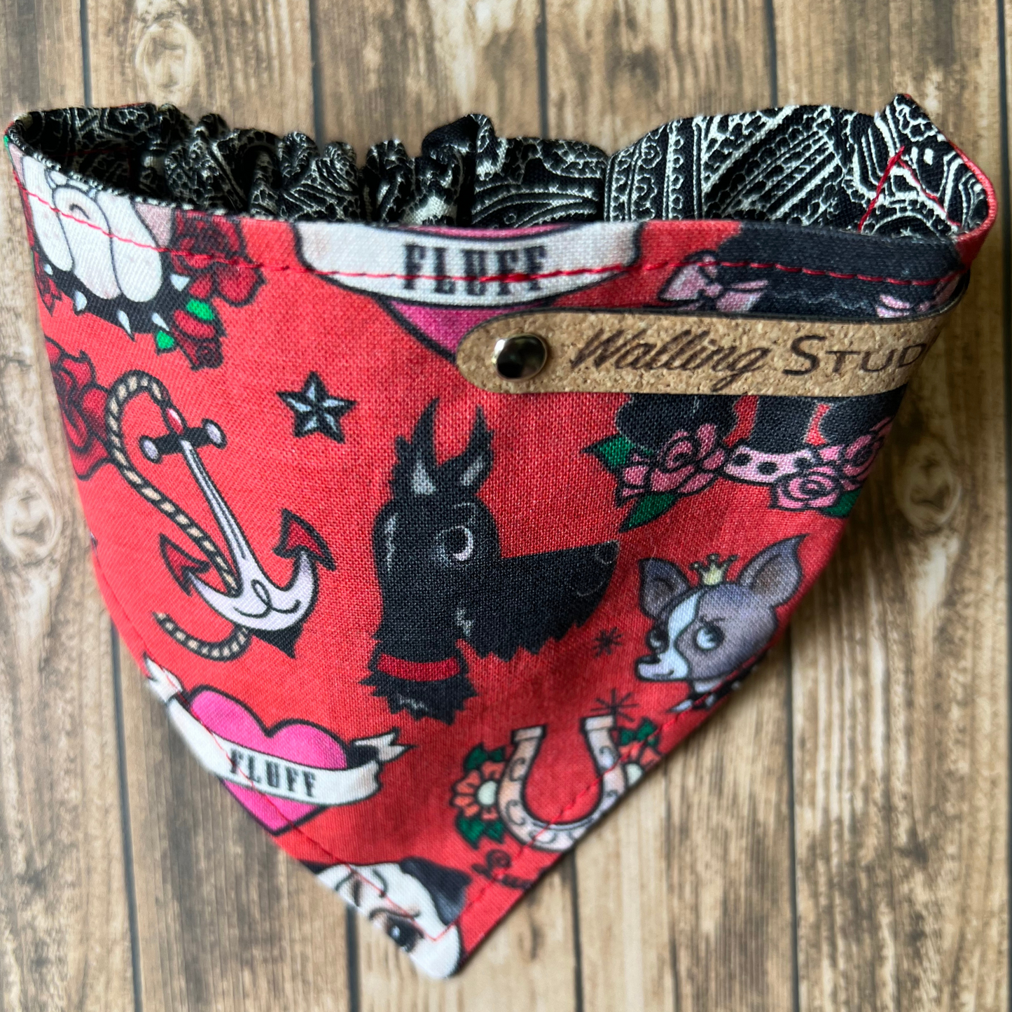 Inked Pups Pet Bandana  | Scrunchie Style