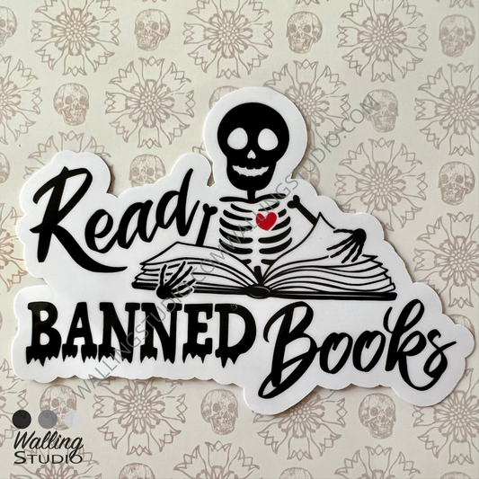 Read Banned Books Sticker