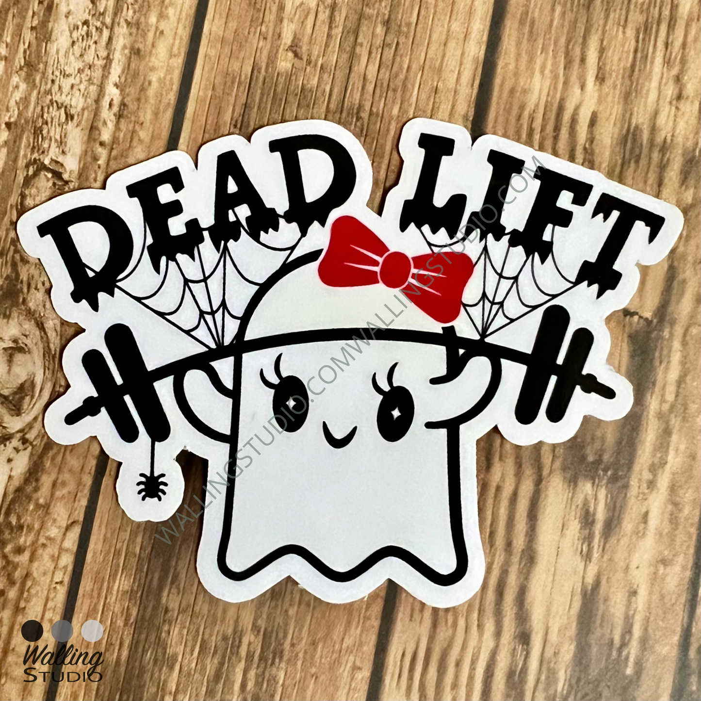 Dead Lift Ghost Sticker
